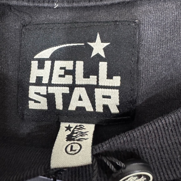 Authentic Hellstar T Shirt with NFC tag and chip - Picture 10 of 13